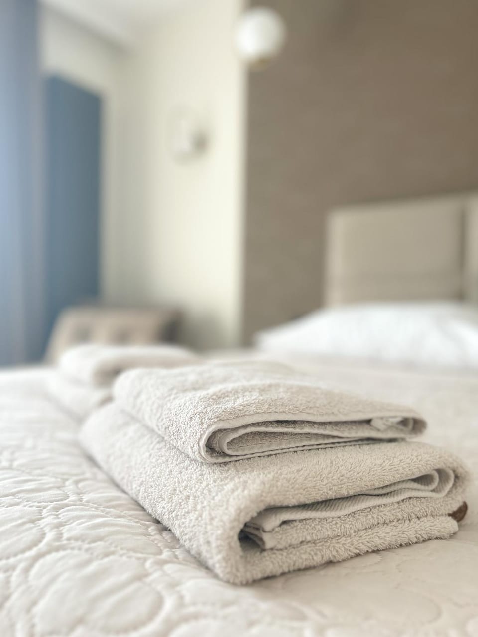 Decorative detail, towels
