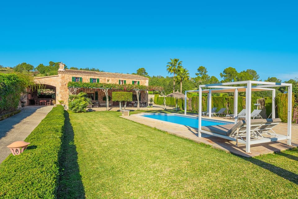 Property building, Living room, Swimming pool