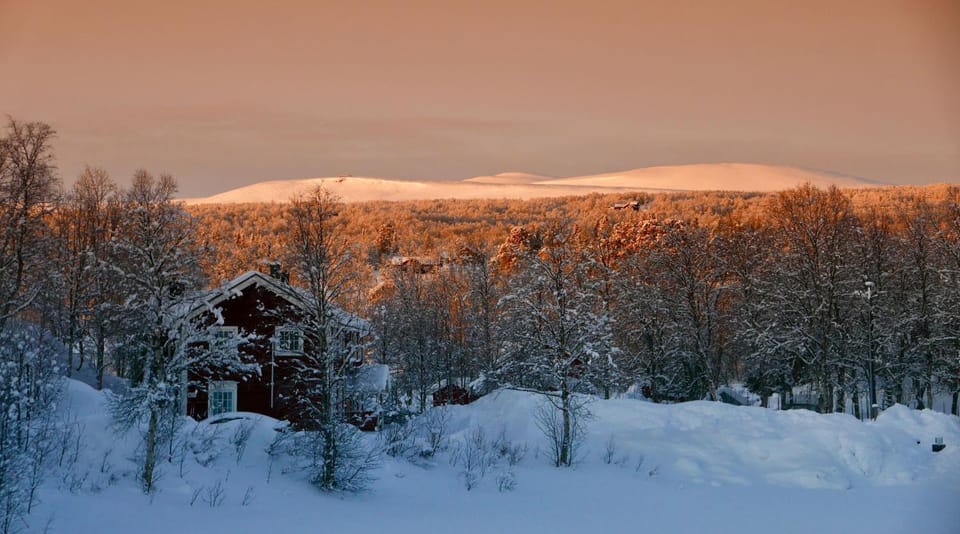 Property building, Winter, Mountain view, Mountain view