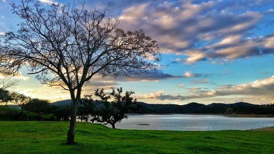 Lake view, Sunset