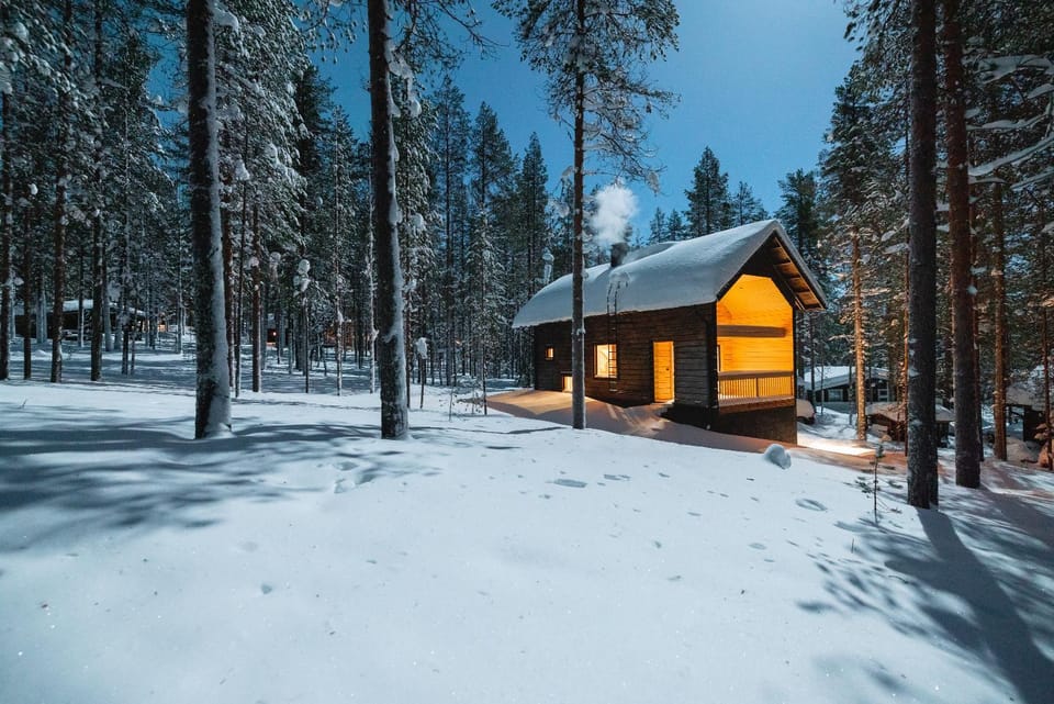 Property building, Natural landscape, Winter