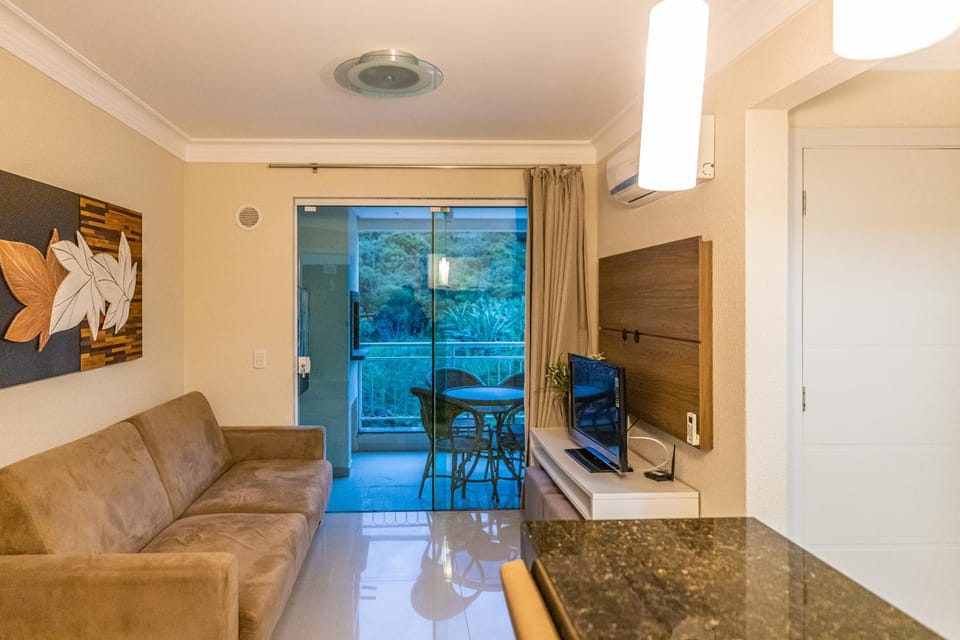 Flat com Piscina Térmica no Bombinhas Summer Beach Apartment in Porto Belo