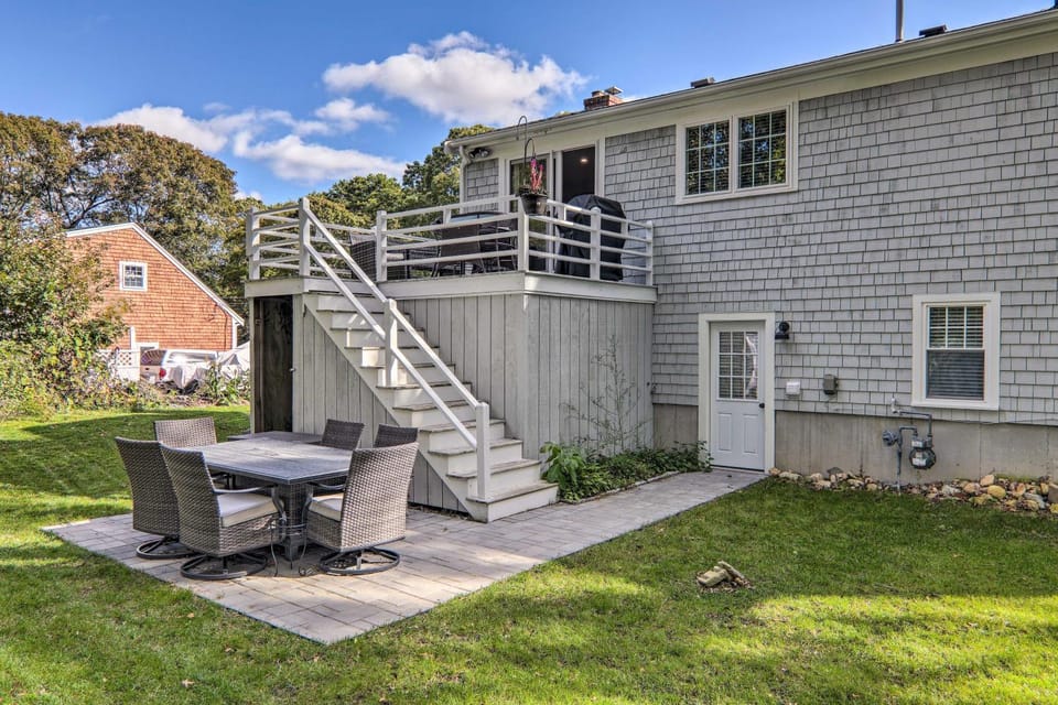 Pool Table + Fire Pit: Wooded Hyannis Haven! House in Centerville
