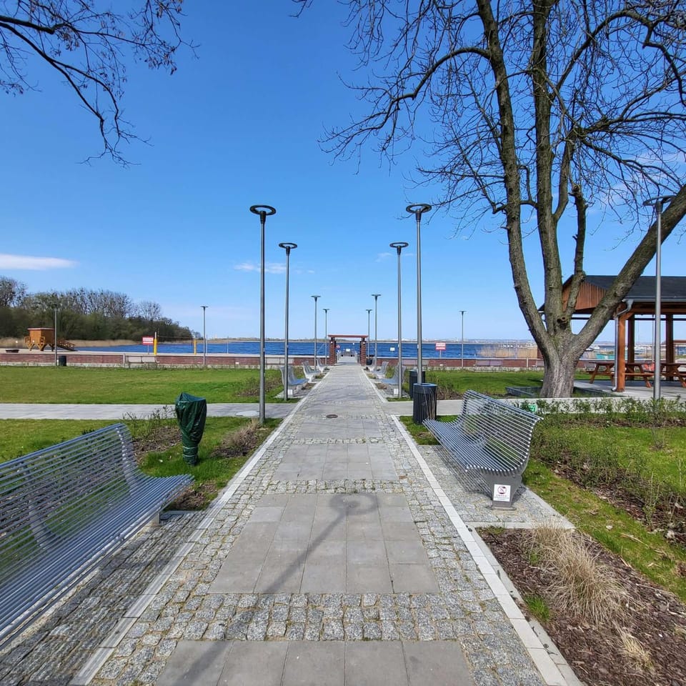 Beach, Lake view
