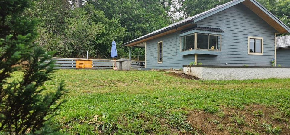 Property building, Garden view