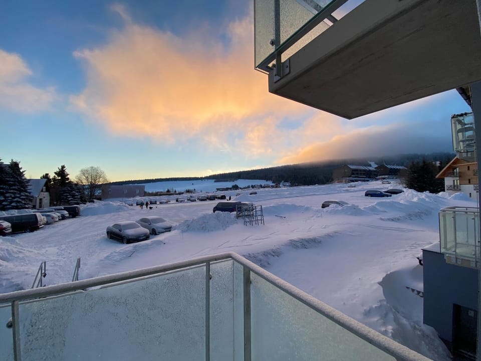Natural landscape, Mountain view, Sunrise
