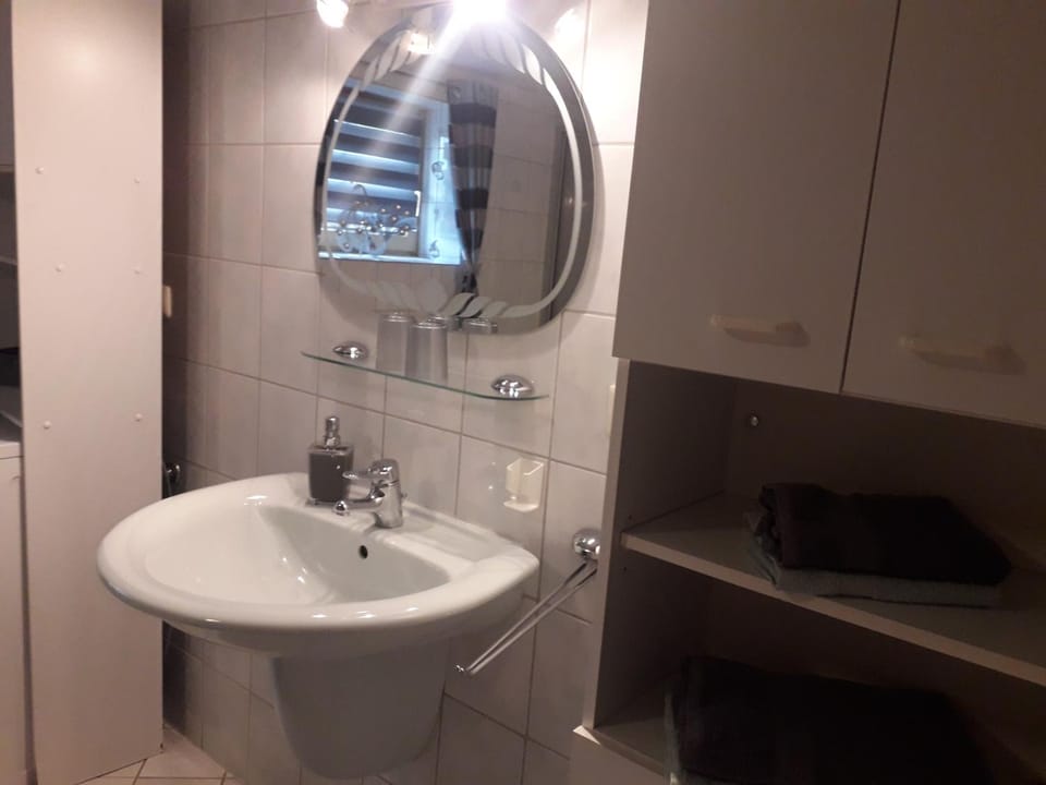 Bathroom, Living room