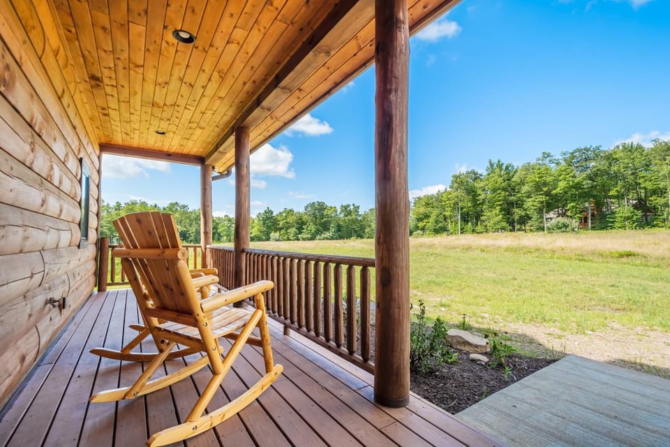 Patio, Natural landscape, Seating area, Garden view