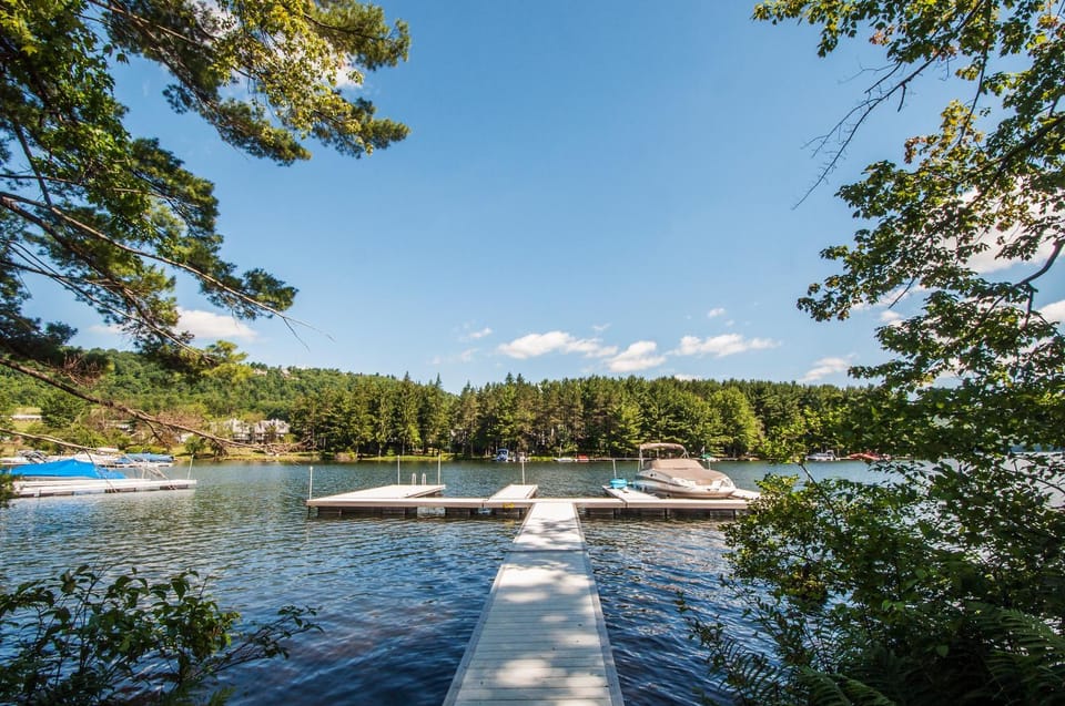 Natural landscape, Lake view