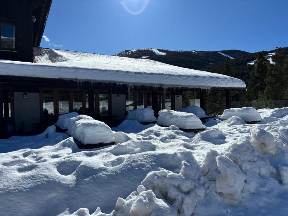 Day, Natural landscape, Winter, Mountain view
