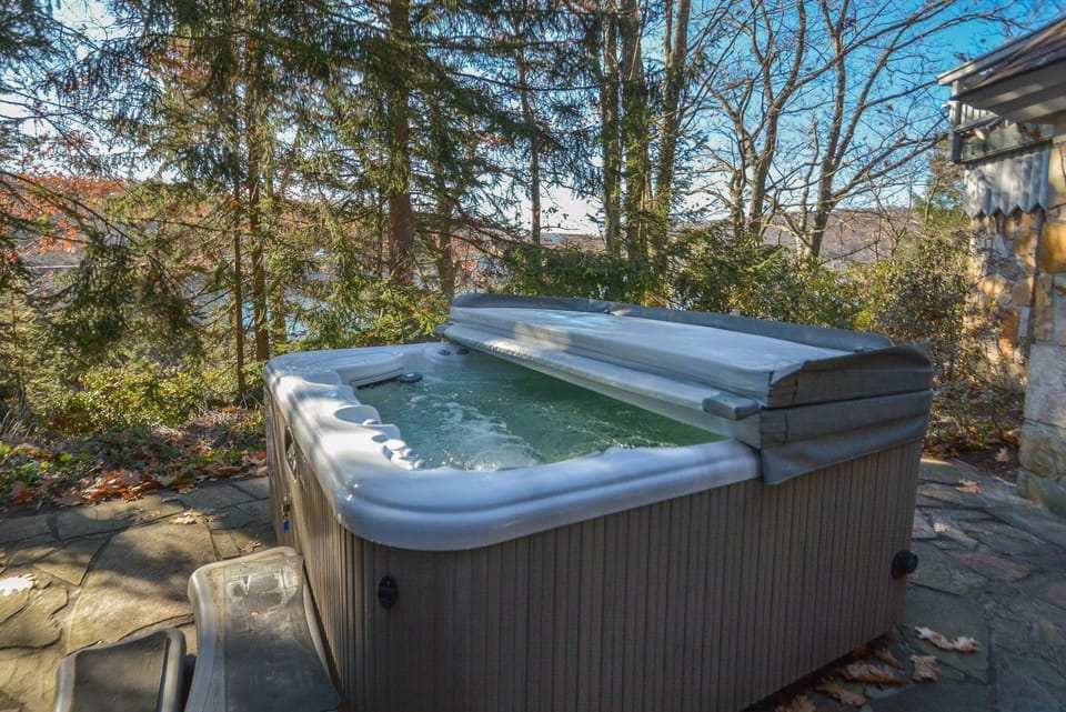 Natural landscape, Hot Tub, Garden view, Lake view