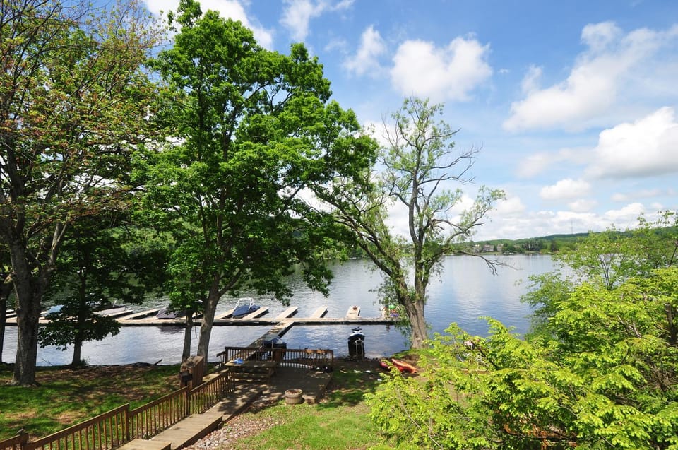 Natural landscape, Garden, Canoeing, Lake view