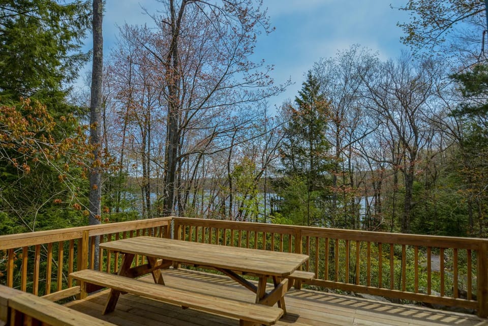 Patio, Balcony/Terrace, Garden view, Lake view