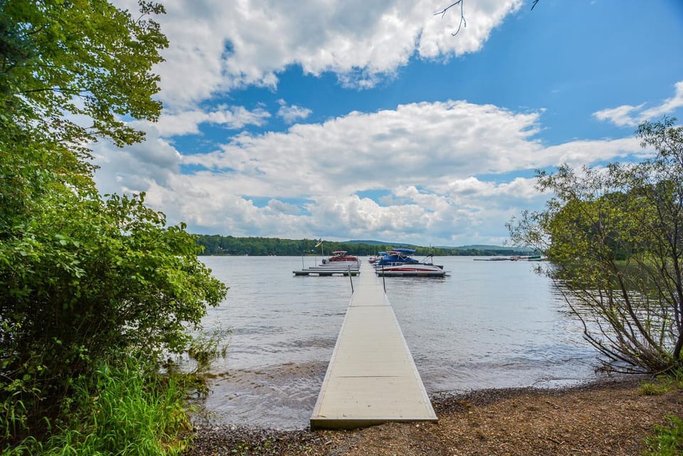 Natural landscape, Lake view
