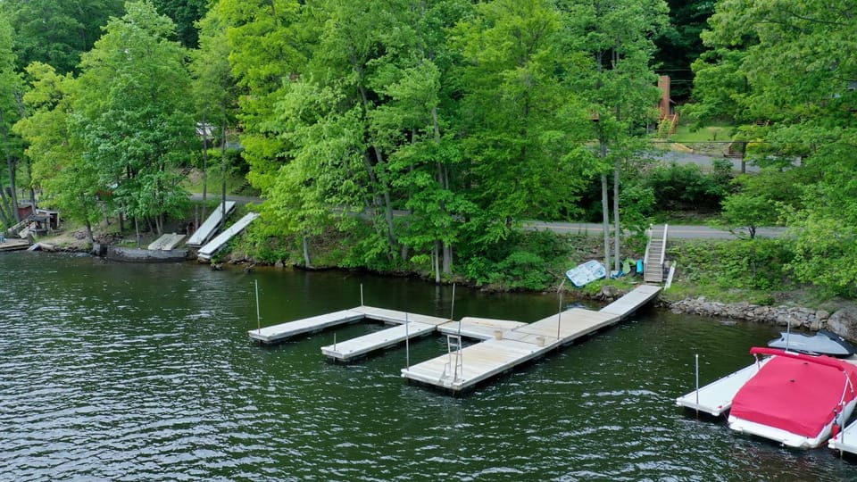 Natural landscape, Bird's eye view, Lake view