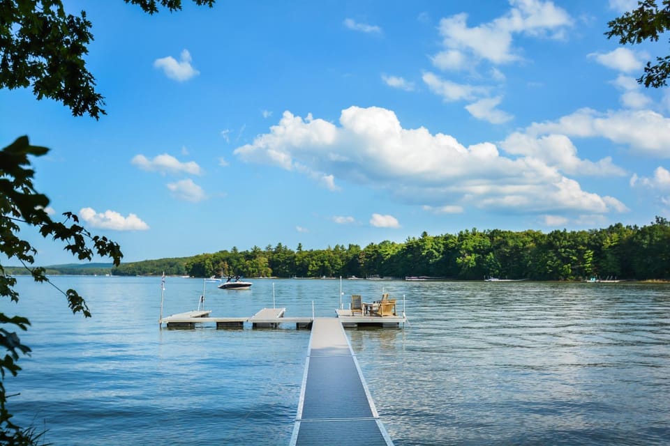 Natural landscape, Lake view
