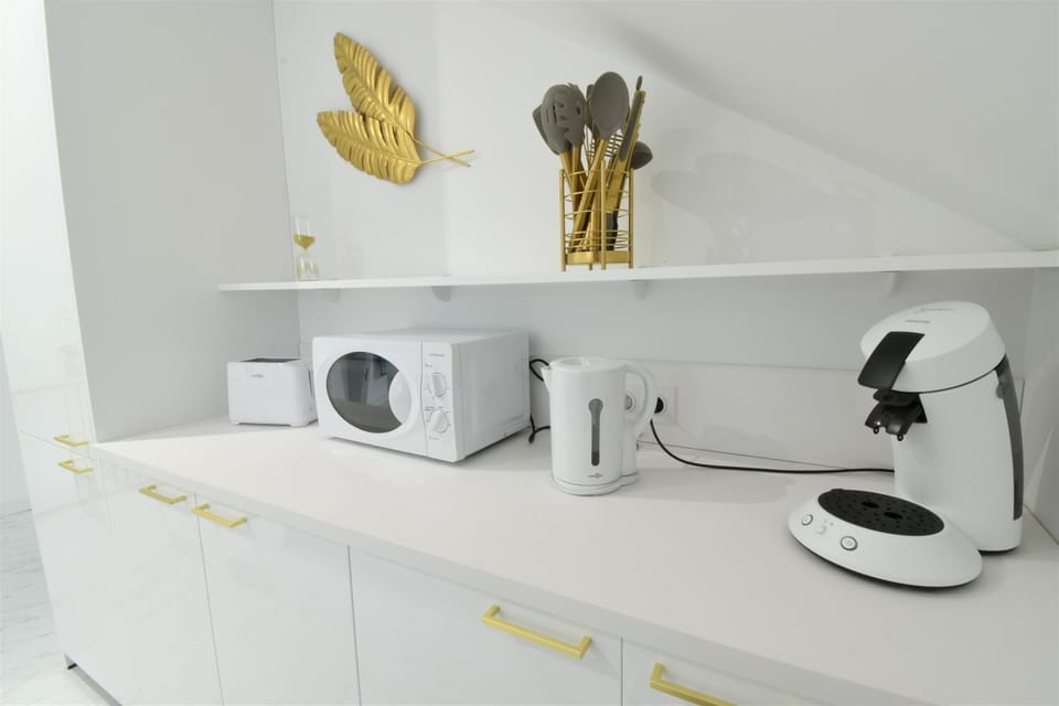 Coffee/tea facilities, Kitchen or kitchenette, minibar, toaster, kitchen