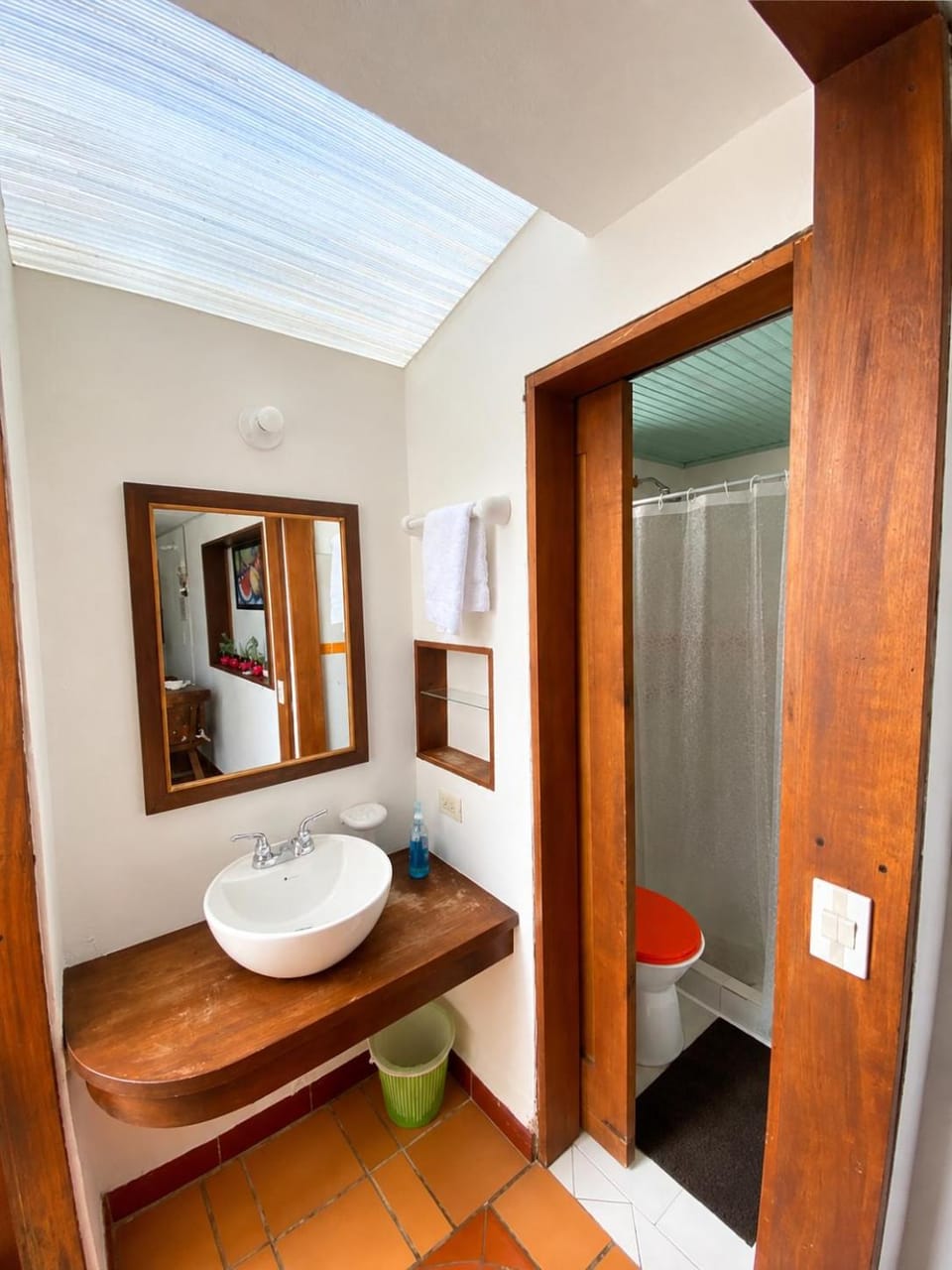 Shower, Bathroom, towels