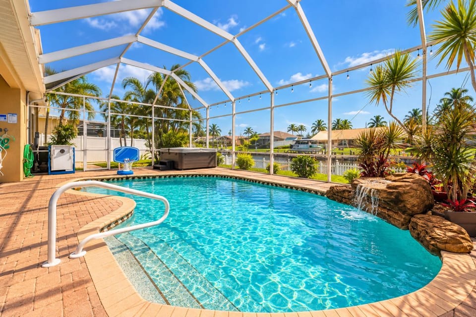 Patio, Day, Pool view, Swimming pool