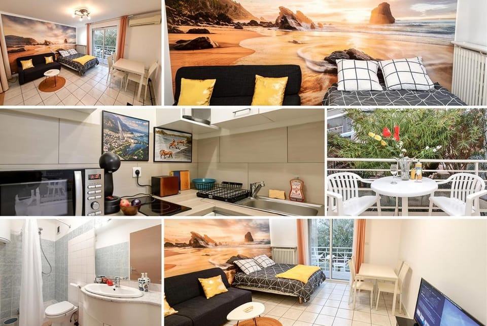 Cannes Croisette - Perle Rare 4p Proche Carlton & 1mn Plages -Vue Été 2026 Apartment in Cannes