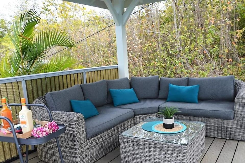 Patio, Seating area, Garden view