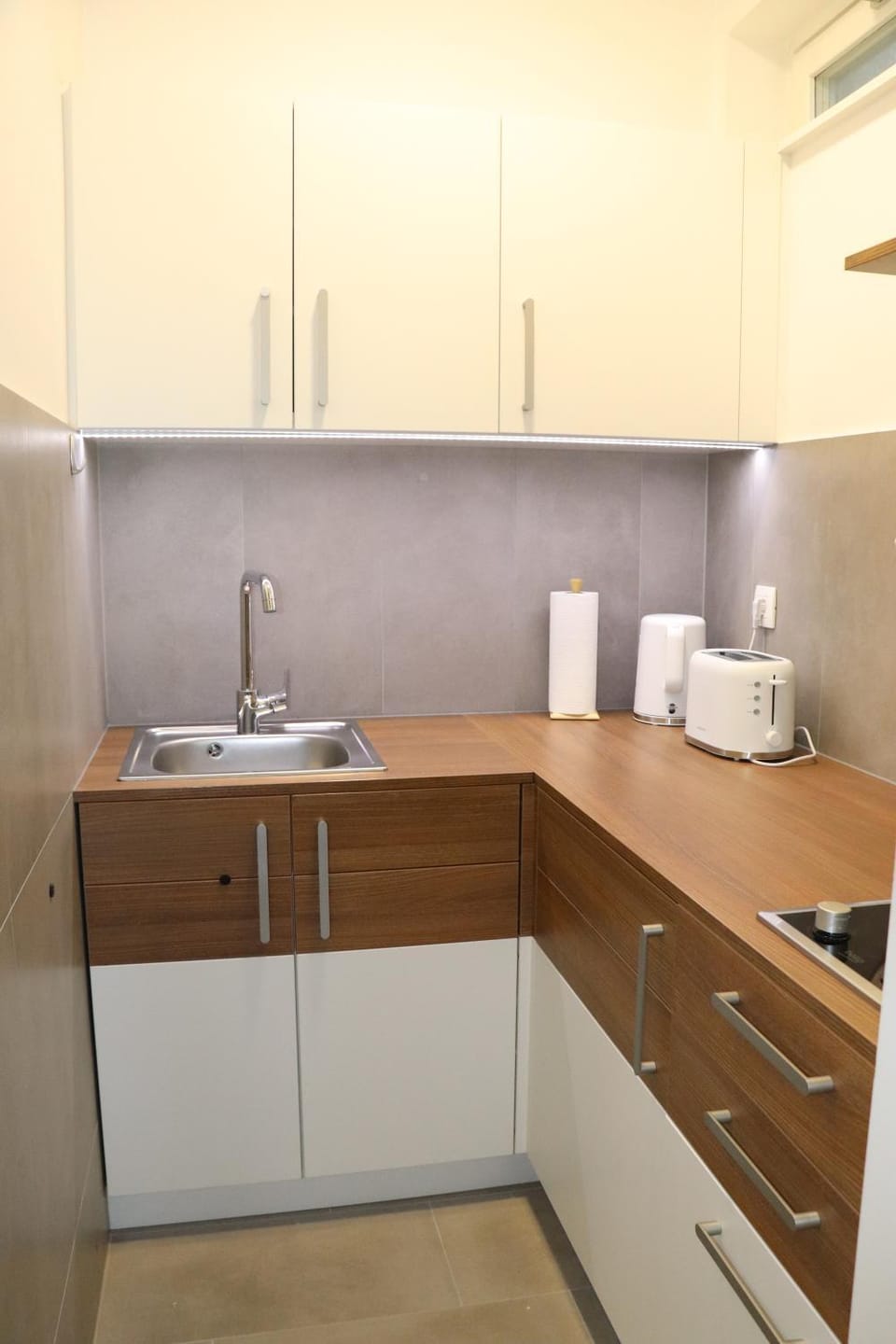 Coffee/tea facilities, Kitchen or kitchenette, minibar, stove, toaster