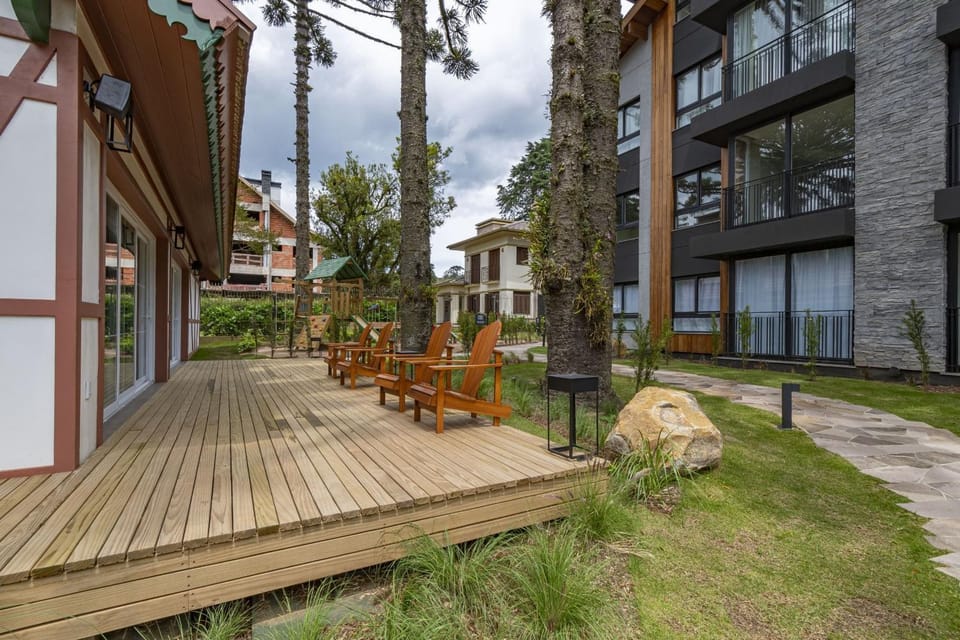 Rosa Edifício Bav Apartment in Gramado