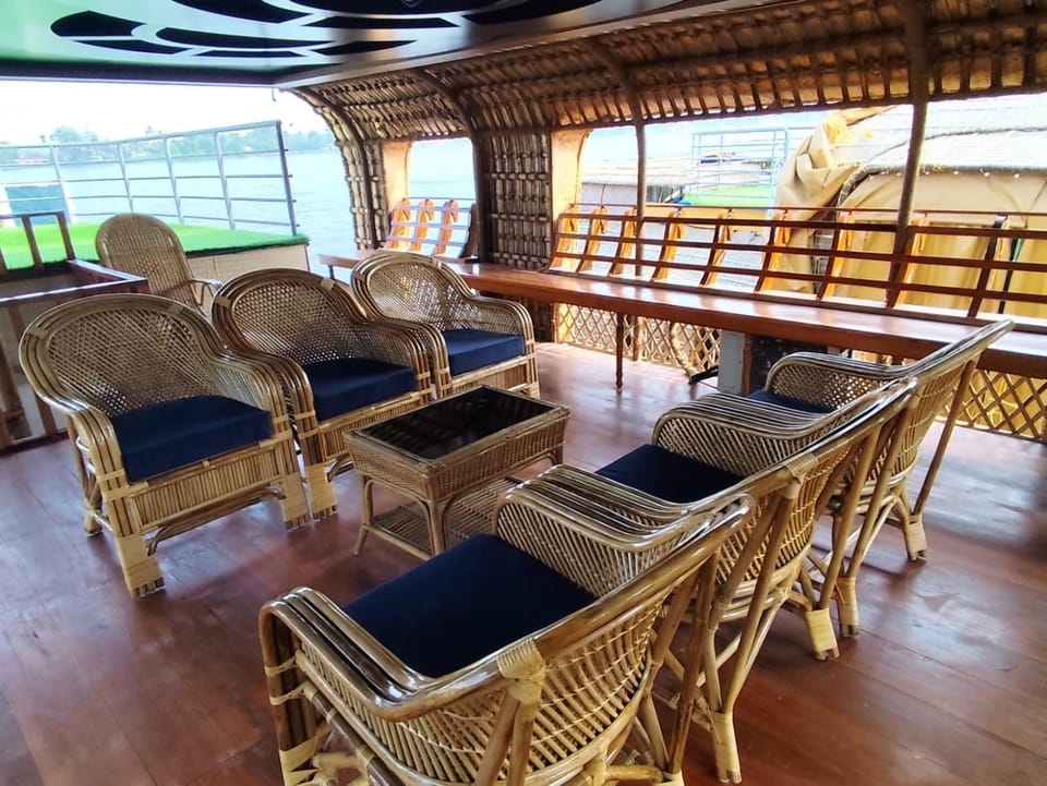 Kalappura Houseboats & Tours Docked boat in Alappuzha
