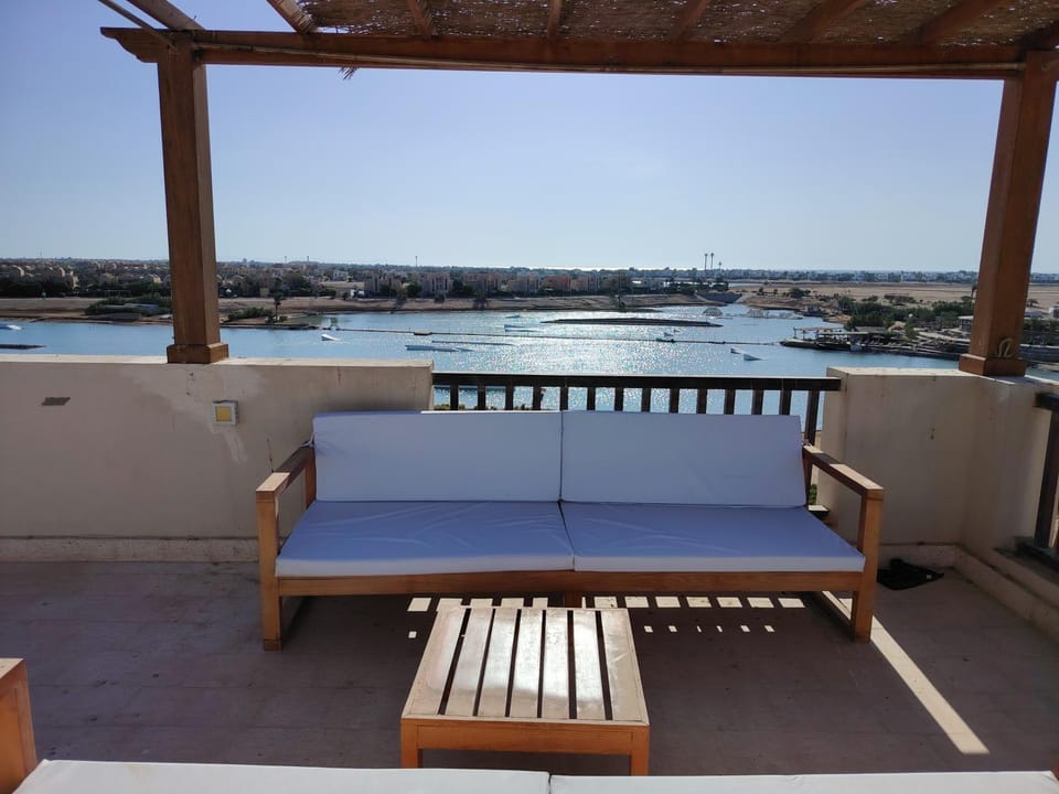 Lagoon View Penthouse - El Gouna Paradise Escape Apartment in Hurghada