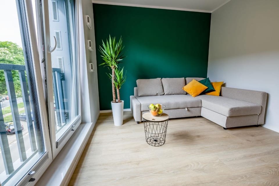 Uroczy apartament typu Studio w ścisłym centrum Szczecina Apartment in Szczecin