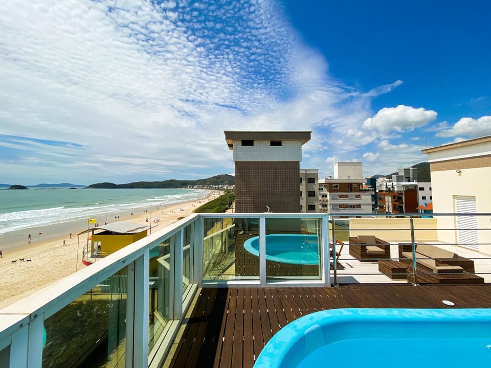 Patio, View (from property/room), Beach, Pool view, Swimming pool
