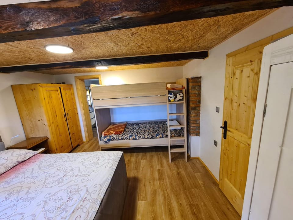 Bed, Bedroom, bunk bed, wardrobe