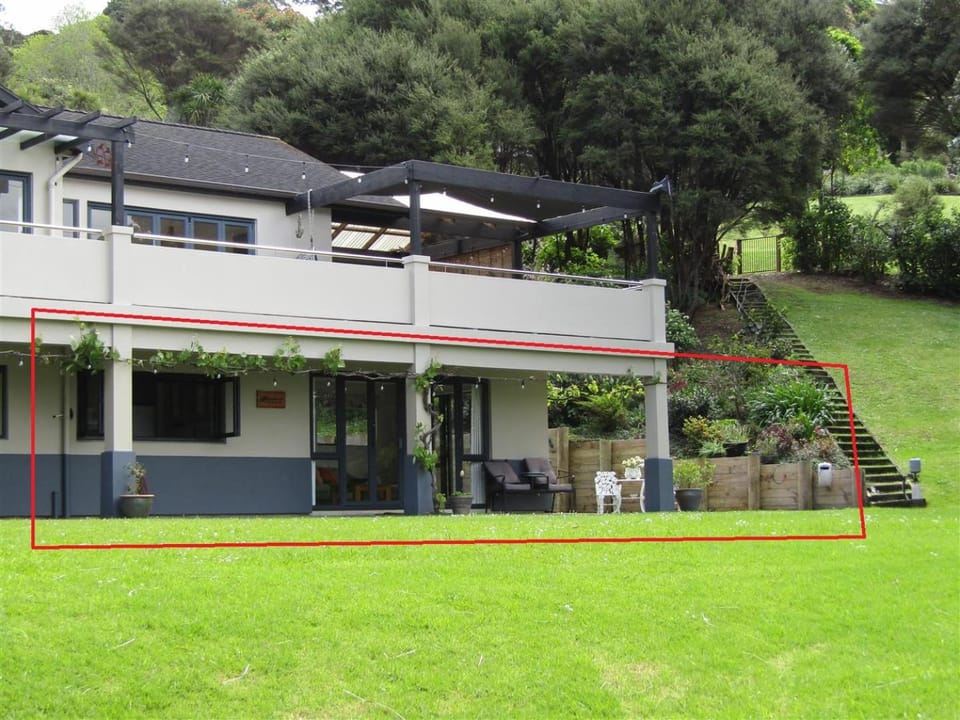 Property building, Garden view