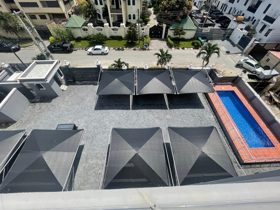 Neighbourhood, Pool view, Swimming pool, Parking