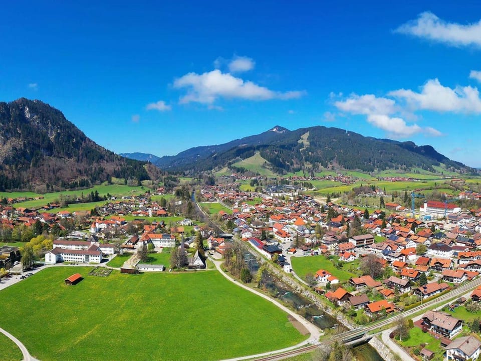 Bird's eye view, Mountain view