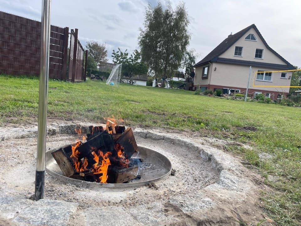 Property building, BBQ facilities, Garden
