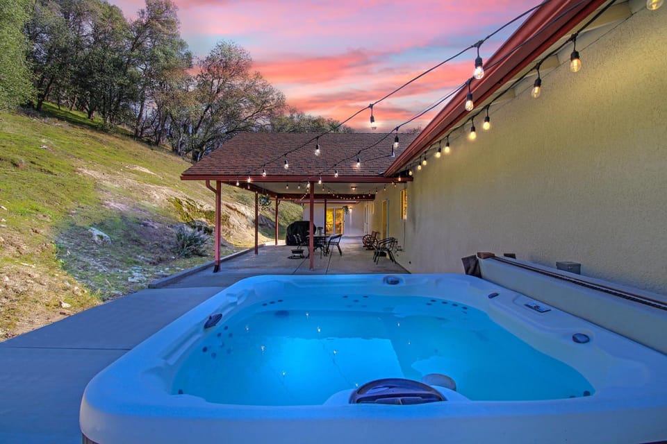 Day, Natural landscape, Hot Tub