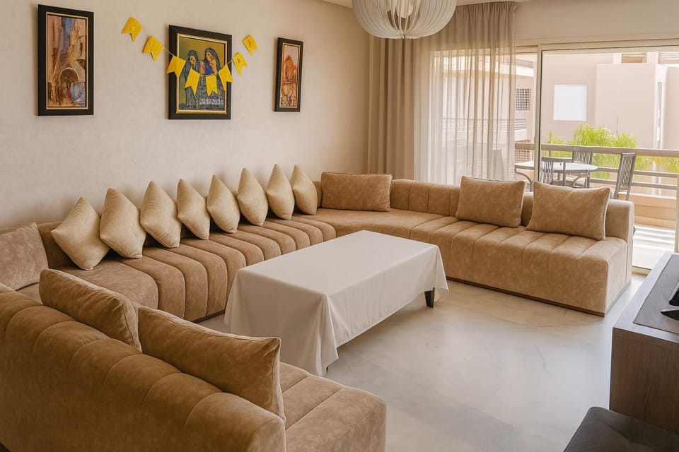 Riad Garden -Charmant Apart Pool View Apartment in Marrakesh