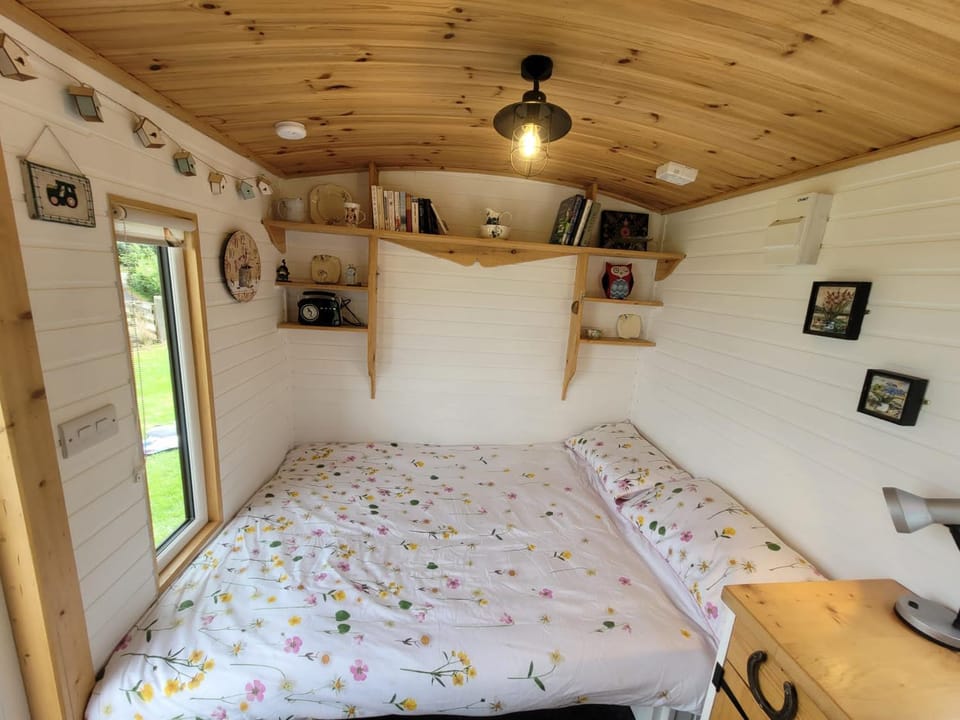 The Shepherds Hut at Forestview Farm Bed and Breakfast in Northern Ireland