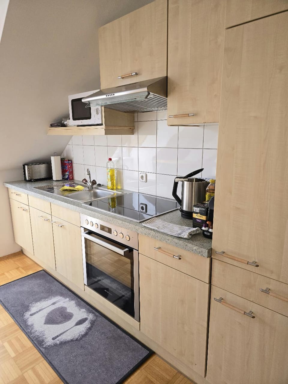 Coffee/tea facilities, Kitchen or kitchenette, dishwasher, minibar, stove, toaster, kitchen