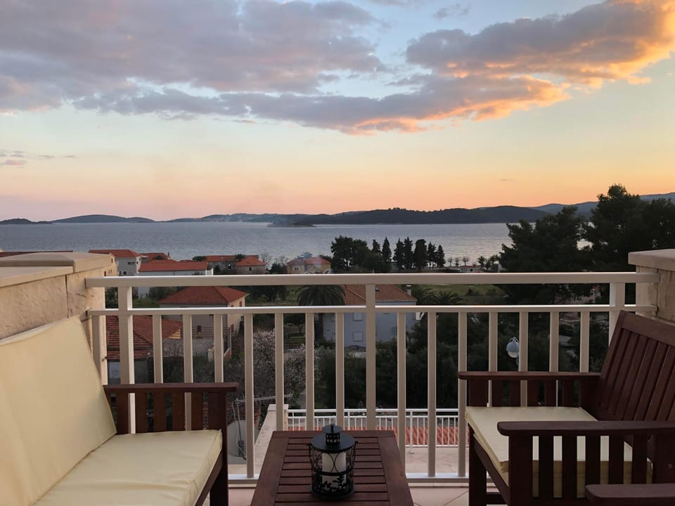 Balcony/Terrace, Sea view, Sunset