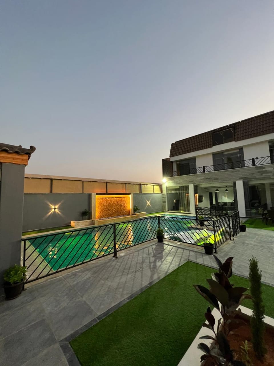 Property building, Pool view, Swimming pool