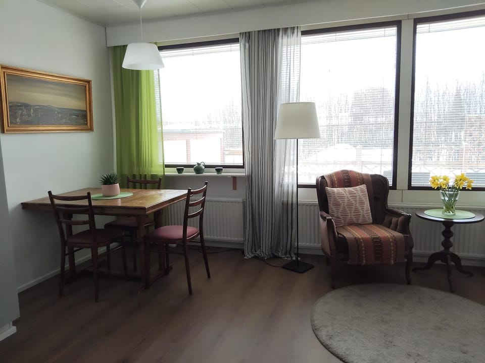 Pieksämäellä saunallinen rivitalokaksio Apartment in Finland