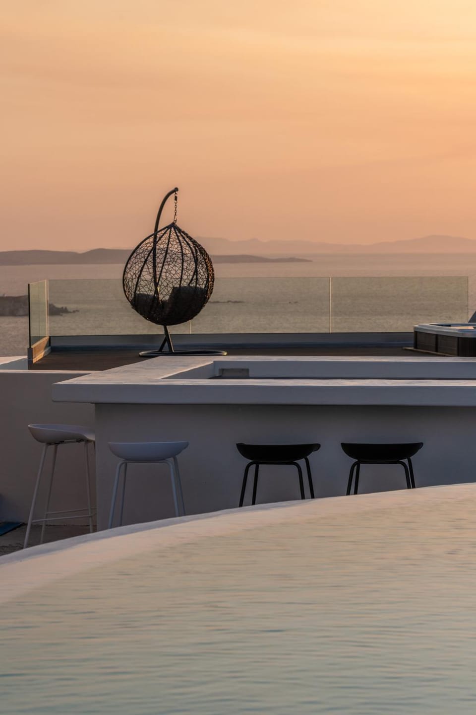 Sea view, Sunset