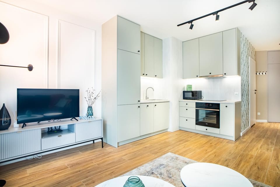 ApartamentySnu, Struga Tower Silver z parkingiem Apartment in Masovian Voivodeship