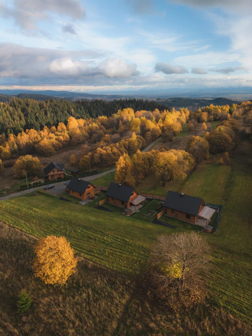 Natural landscape, Bird's eye view