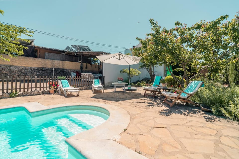 Garden, Swimming pool, sunbed