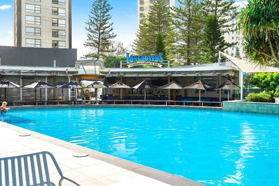 Lounge or bar, Pool view, Swimming pool