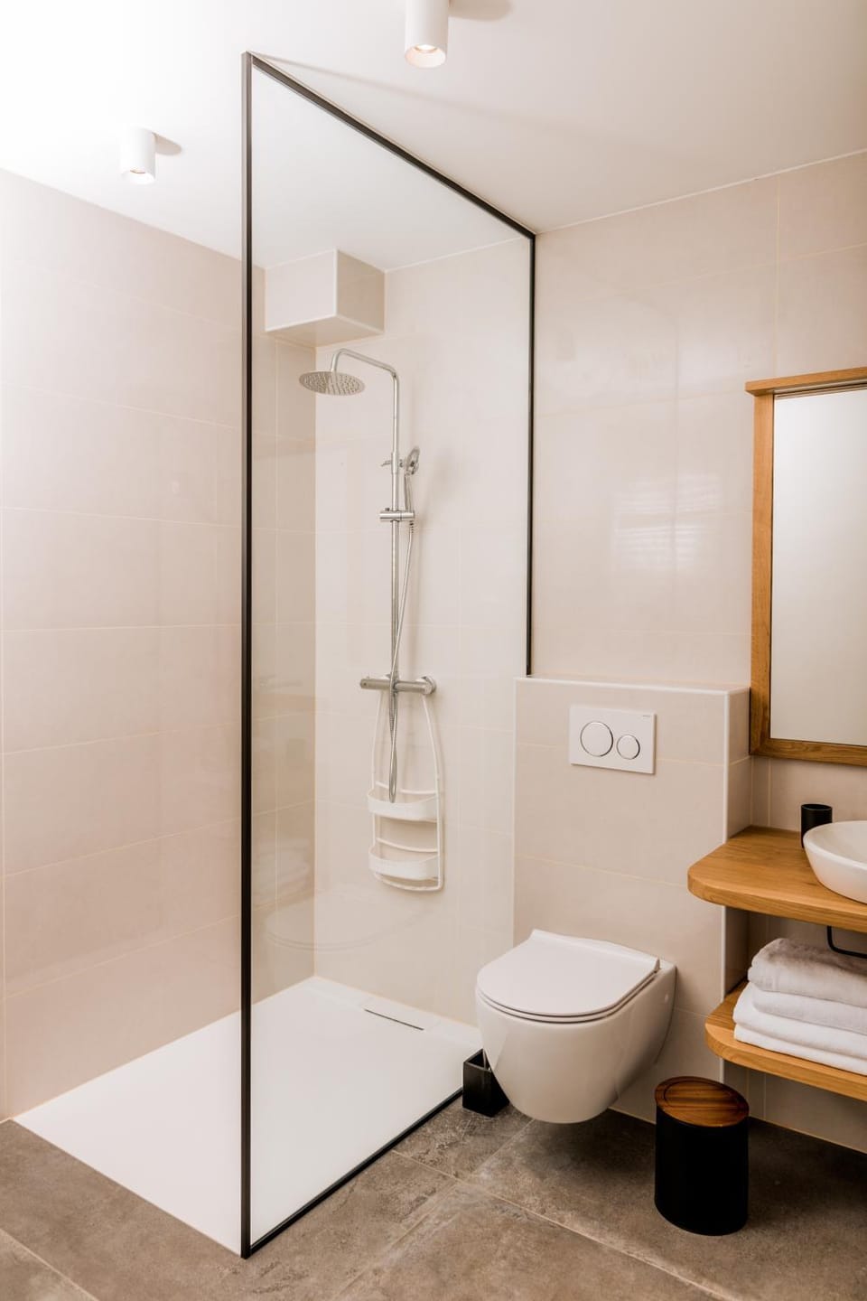 Shower, Toilet, Bathroom, towels
