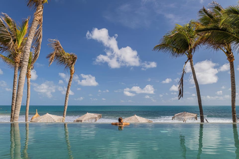 Pool view, Sea view, Swimming pool